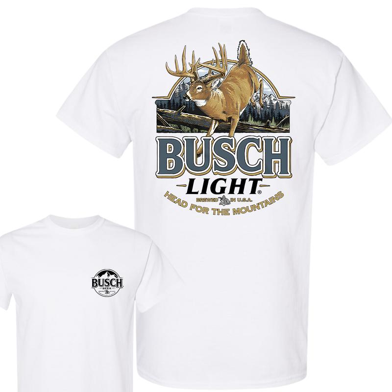 Limited Busch Light Deer Label Double Side Shirt, For Men, For Women