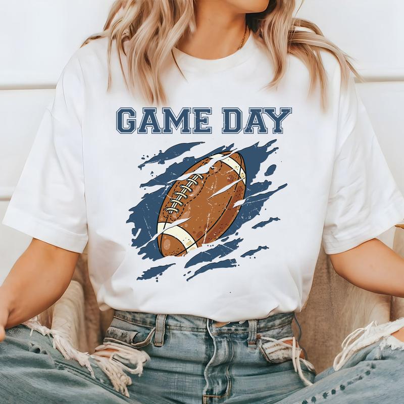 Football Shirt, Game Day Shirt, Football Team Matching Shirt, Sport Graphic Tee, Fall Football Shirt, Football Mom, Cheer Mom, Game Day