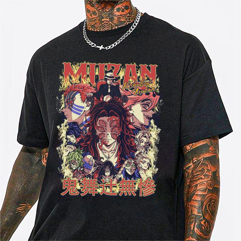 13 Upper Demons in Demon Slayer Shirt, All Kizuki characters, Kimetsu No Yaiba t-shirt, anime sweatshirt hoodie, Tanjiro shirt, Rengoku t-shirt