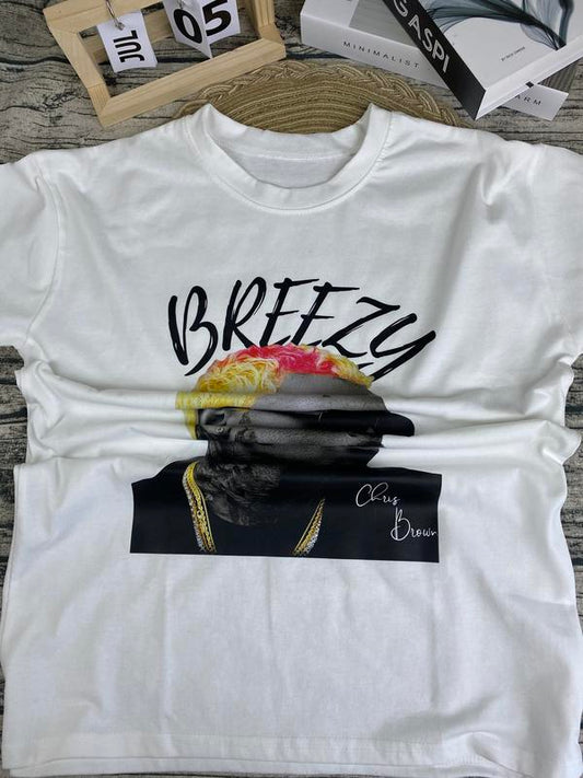 Vintage Br33zy Printed ShirtsSweatshirt Gift for Fans