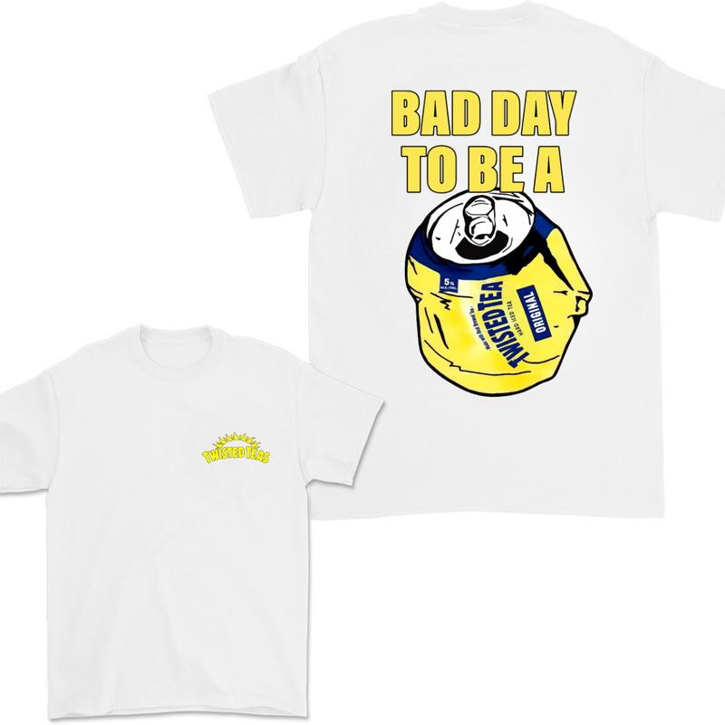 Bad Day To Be A Twisted Teas 2 Sides Tshirt, Twisted Teas Tshirt Full Color For Men And Women Tshirt, Twisted Teas Tshirt