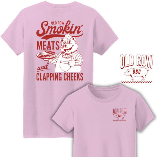Old Row The Smokin' Meats Both Sides Unisex T-Shirt Cotton