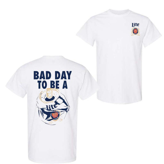 Bad Day To Be A Miller Lite 2 Sides Tshirt, Miller Lite Tshirt, Tropical Tshirt