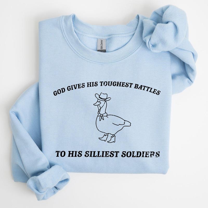 Silly Goose, Funny, Aesthetic Sweatshirt, Sweatshirt, Hoodie