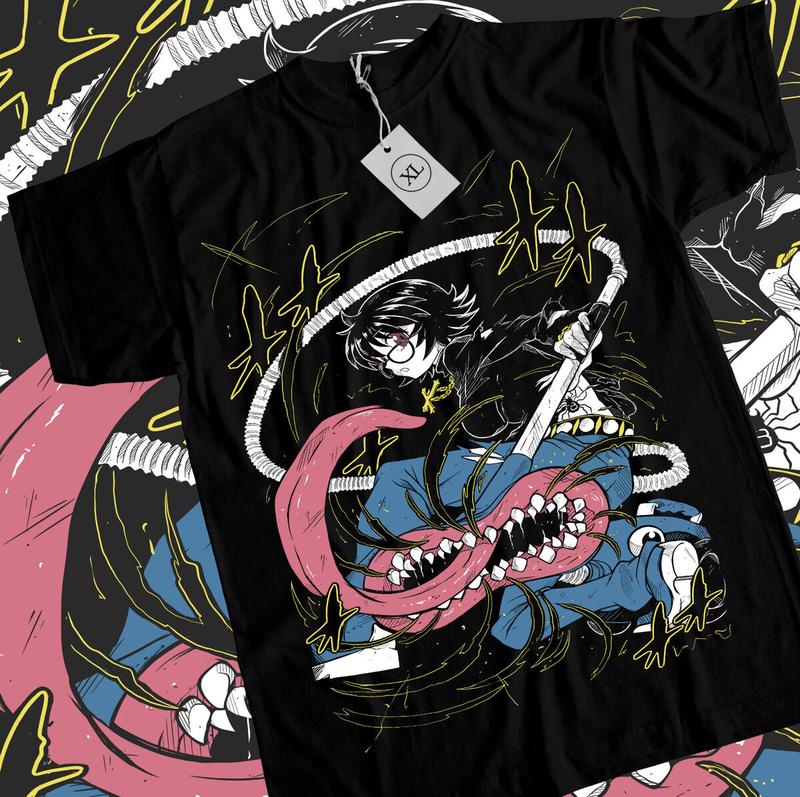 Shizuku Murasaki T-Shirt Gon Killua Hunter Kawaii Anime Girl Gift Shirt All Size