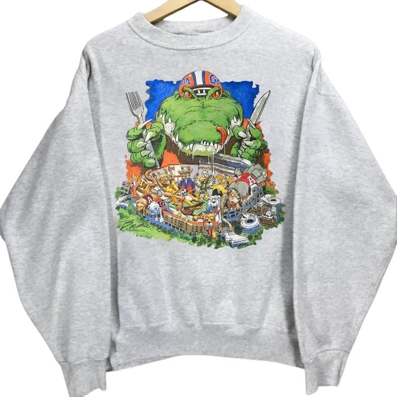 University Florida Gators Rivalry Football T-Shirt Sweatshirt Pullover Hoodie Cotton Menswear