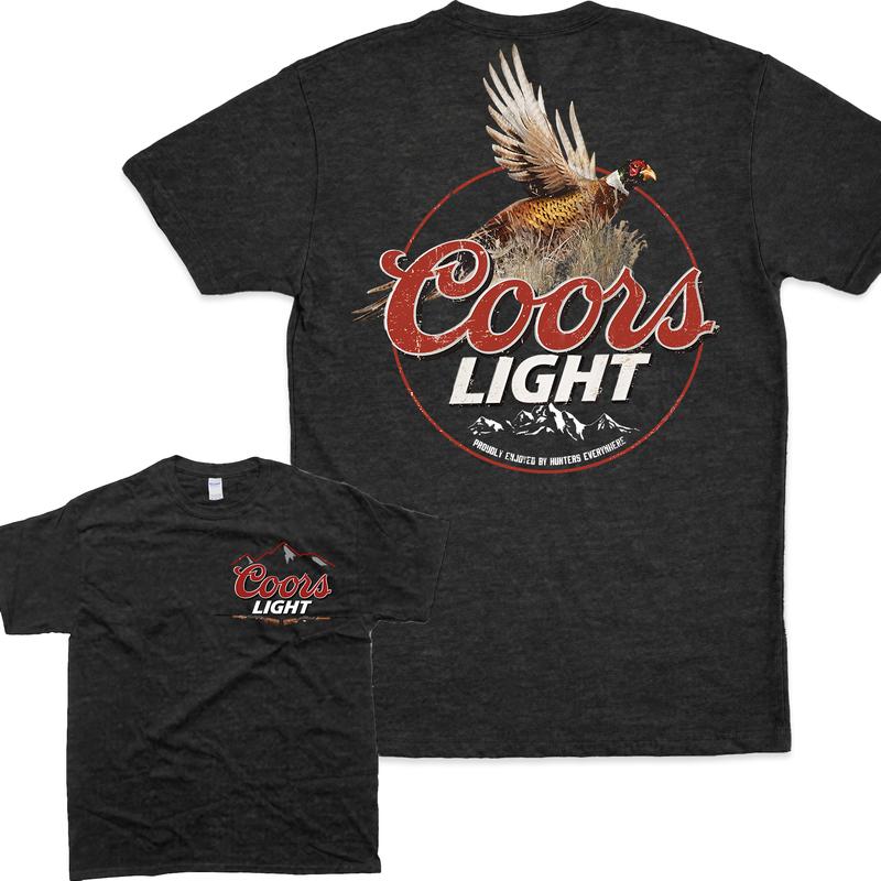 [Sale Up To 65%] Coors Light Pheasant T-Shirt, Full Color, Hoodie, Sweatshirt, T-Shirt, For Men, For Women