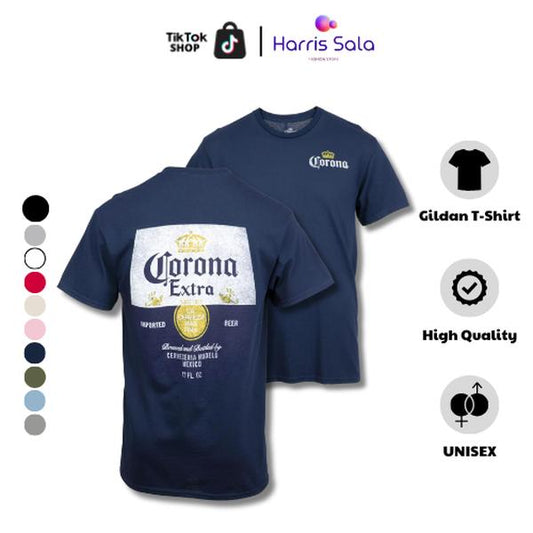 Corona Extra Men's 2 sides Graphic T-Shirt Shirt, Beer Summer T-shirt, Day Drink Shirt