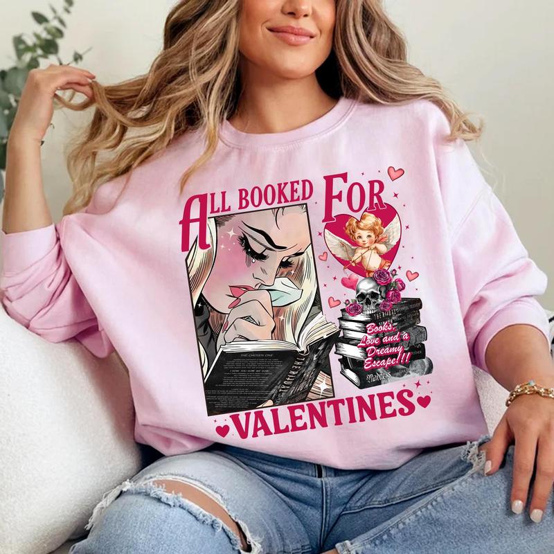 All Booked For Valentines Sweatshirt, The LORDS Series, The Ritual Book Shirt, Dark Romance Merch, Bookish Shirt, Valentines Gifts, Gift for Girlfrien