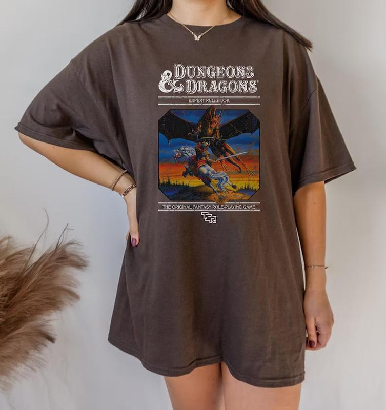 Vintage Dungeons and Dragons Inpsired Tee, Dungeons & Dragons 1974 Inspired Tee, DnD Shirt