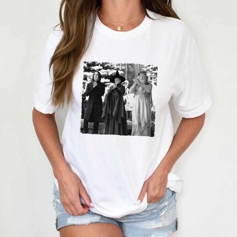 HP Professors In Paradise, Rest In Peace McGonagall Professor, Albus Dumbledore Professor, Severus Snape Professor Unisex Shirt Cotton Relaxed Fit, Da