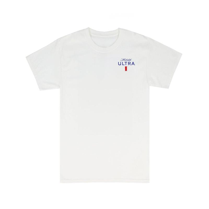 Michelob Ultra Golf Bag T-shirt-2 Side - Size Range For Everyone - Gender-neutral Appeal - Pick Your Shade - Every Style Imaginable - Modern Fit