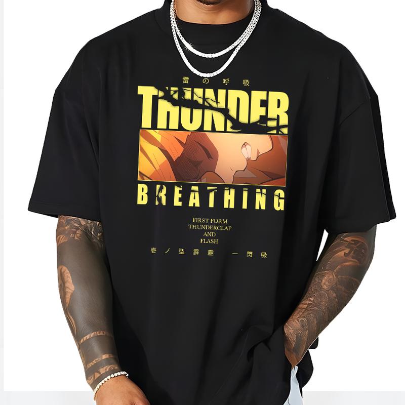 Zenitsu Thunder Breathing Sweatshirt Hoodie,  Zenitsu Agatsuma Shirt , Demon Slayer t-shirt, Kimetsu no Yaiba Shirt, Anime sweatshirt hoodie, Anime lo