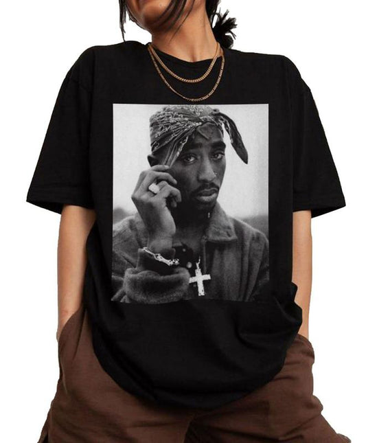 Tupac Photo Shirt, 2Pac 90s Shirt, Vintage Tupac Shakur Shirt, 2Pac Shakur Shirt, Vintage 90s Bootleg Tupac Shirt, 90s Merch, Hip Hop Legends Shirt, 2