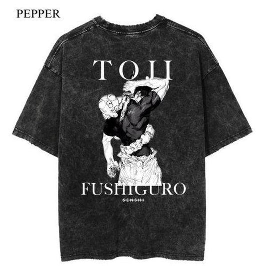 TOJI FUSHIGURO VINTAGE T-SHIRT GIFT FOR HIM Menswear Top Underwear Tshirt
