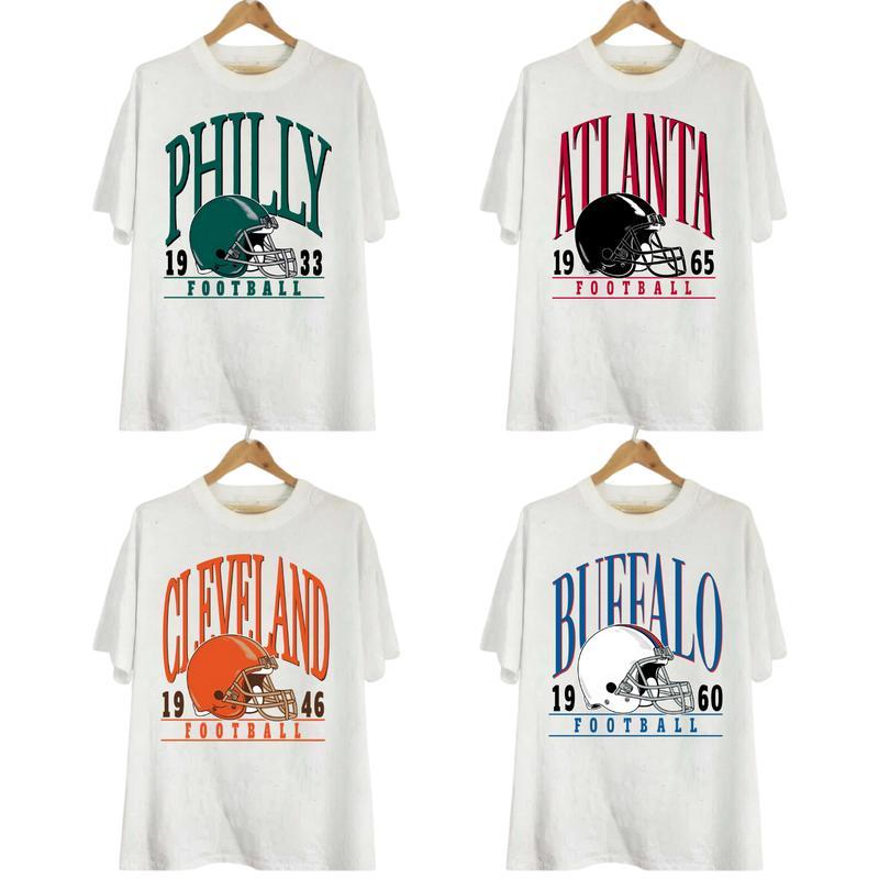 Vintage Big Name All Team Football White T-shirt, Football Thowback Vintage All Teams For Fans T-shirt, Unisex College Football Shirt For Men, Women