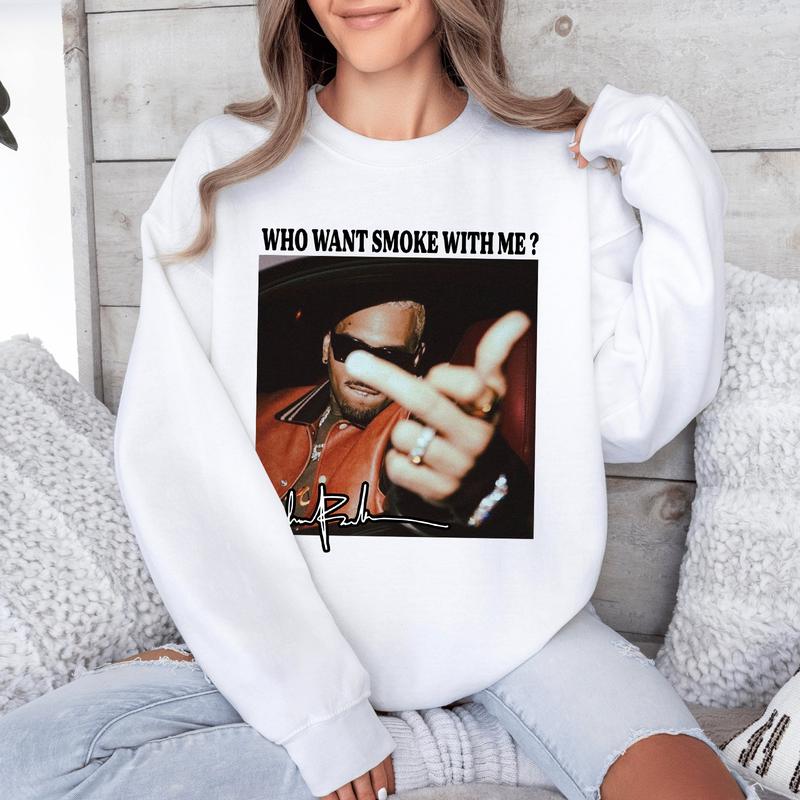 Who Want Smock With Me Br33zy Shirts Vintage Gift for Fan