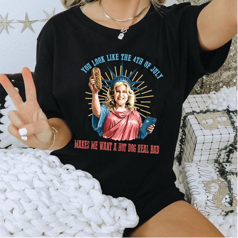 Celebrate in Style Legally Blonde 4th of July Hot Dog Tee