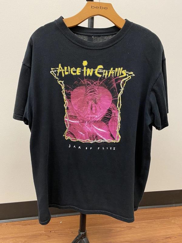 Vintage Alice In Chains Jar of Flies Band Cotton Black Unisex T-shirt Tee Unisex Shirt, Retro Alice In Chains Tee Gift, Gift For Her, Music Tour Shirt