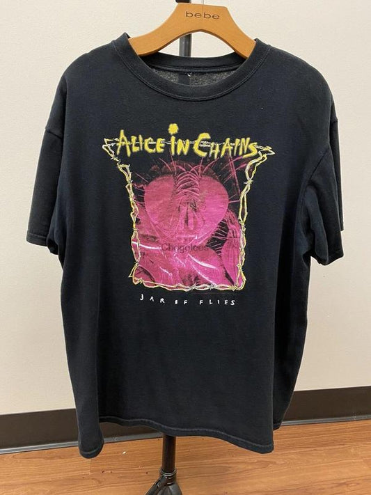 Vintage Alice In Chains Jar of Flies Band Cotton Black Unisex T-shirt Tee Unisex Shirt, Retro Alice In Chains Tee Gift, Gift For Her, Music Tour Shirt