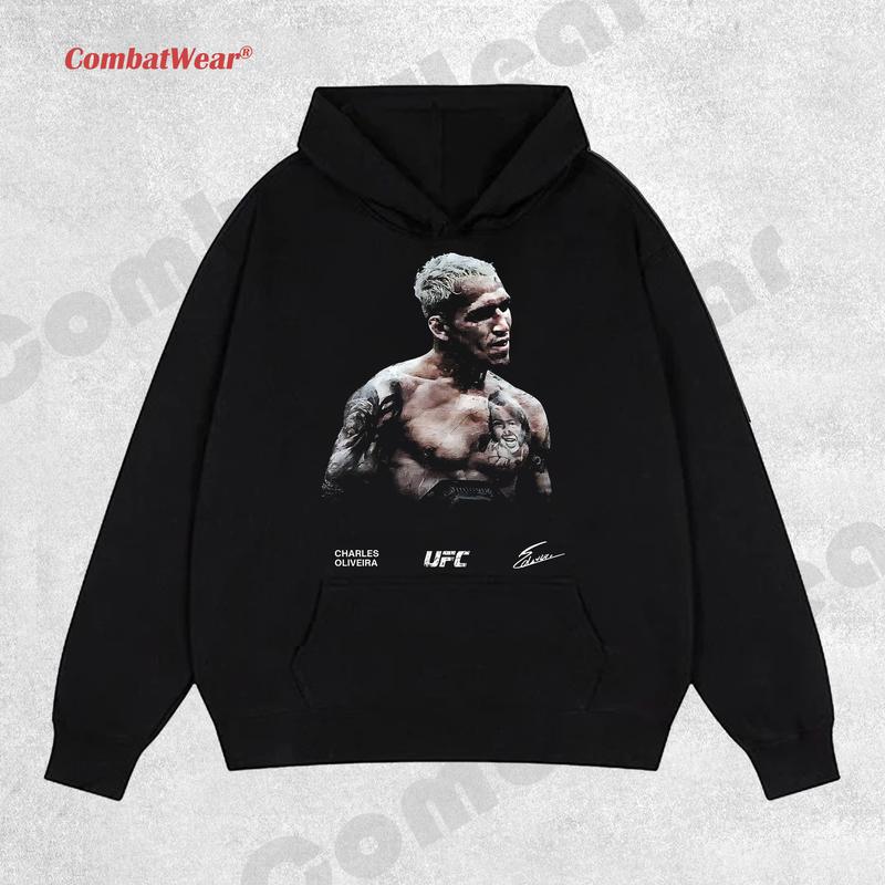 CHARLES OLIVEIRA TEE , Boxing T-shirt, Boxer Tee, Sports Shirt, UFC Shirt, MMA Shirt, Workout T-shirt, Gift for Him Gift For Her Hoodie Sweatshirt