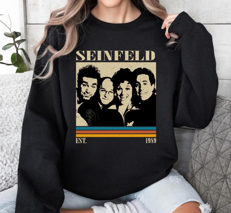 Vintage Seinfeld Shirt, Seinfeld Tee Shirt, Seinfeld Unisex Shirt, TV Movie Shirt, Trendy Shirt, 80s Seinfeld T-Shirt