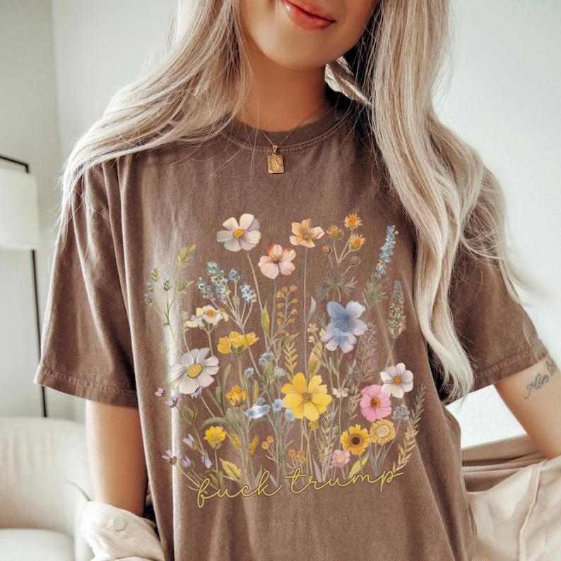 Comfort Colors Subtle Anti Trump Shirt, Fck Trump, Trump Sucks Shirt, Feminist Shirt, Feminism, Anti Trumpism Shirt, Anti Maga Shirt, Anti Trump Gift