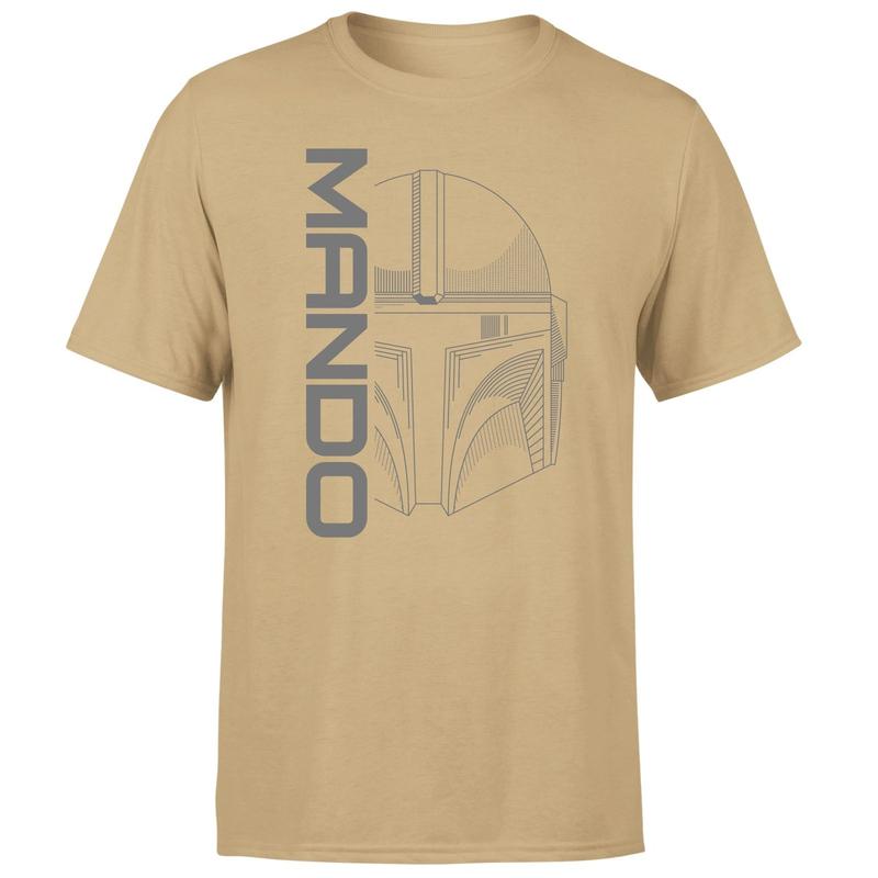 Star Galaxys Edge Wars The Mandalorian Mando Men'S Shirt Tan