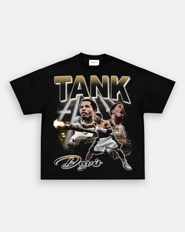 TANK DAVIS TEE  VINTAGE TEE GRAPHIC T-SHIRT  GIFT FOR FAN