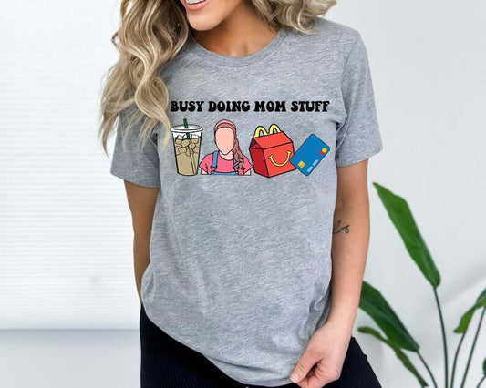 Busy Doing Mom Stuff Sweatshirt, Gift For Her - Styles for Every Taste - Unisex Designs - Everyday Basics - Colors for All - Every Size, Every Body