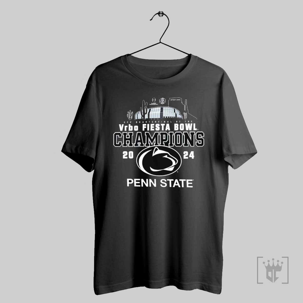 Penn State Nittany Lions Team 2024 Vrbo Fiesta Bowl Champions Logo T Shirt
