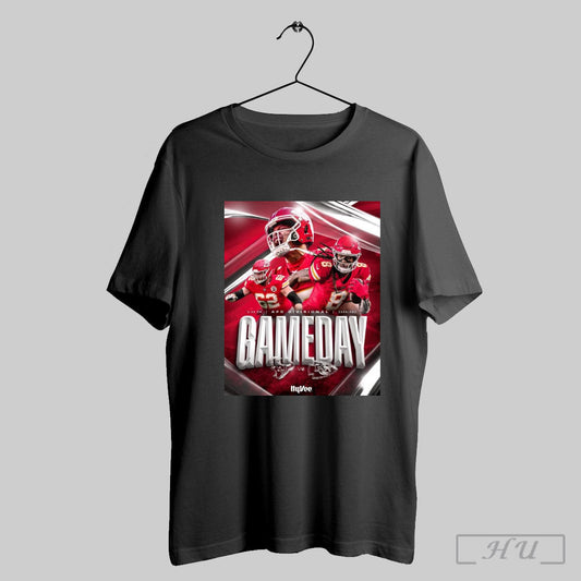 Patrick Mahomes Ii Joseph Thuney Deandre Hopkins Kansas City Chiefs Vs Houston Texans Afc Divisional Gameday Poster T Shirt Sweatshirt Cutom Poster