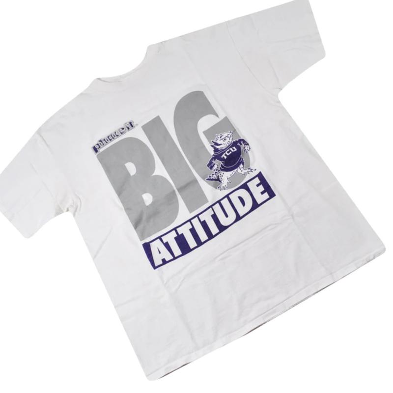 Vintage 90s TCU Horn Frogs T Shirt Cotton