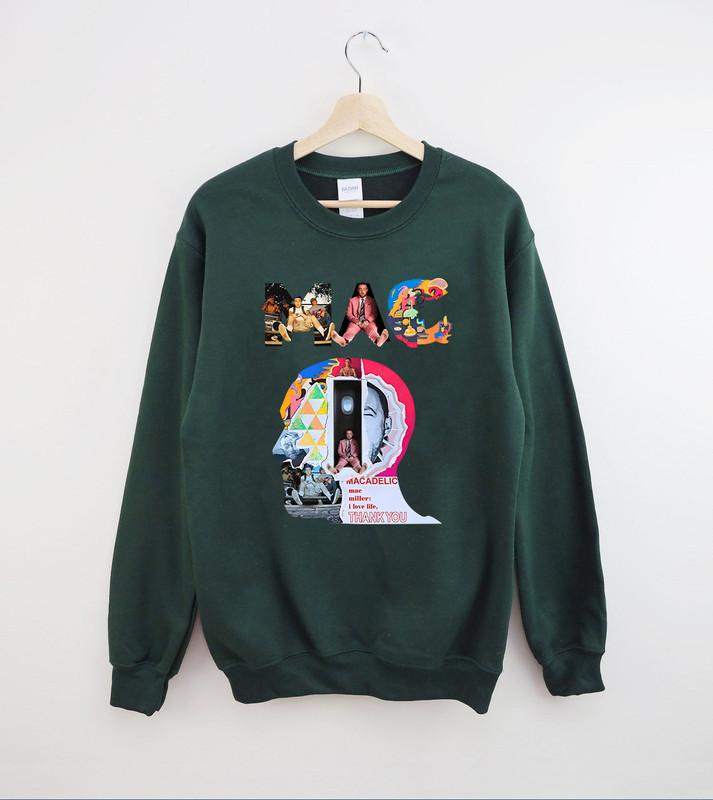 Mac Miller Albums On Head Sweatshirt, Hoodie, T-shirt