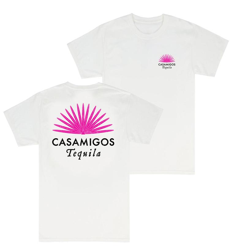 Casamigos Tequila T-shirt - 2 Side Back Ss3 - Variety Of Designs - Iconic Styles - Size Choices Galore - Versatile Unisex Wear - Every Color Available