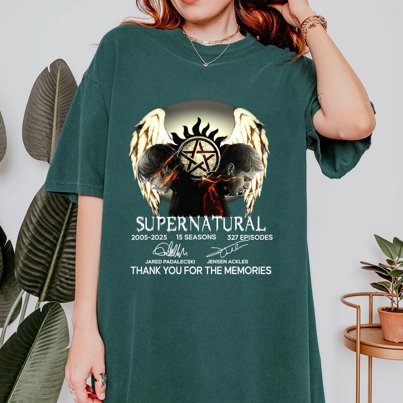Supernatural T Shirt, Supernatural Dean Sam T Shirt, Gift For Woman and Man Unisex T-Shirt Sweatshirt Hoodie