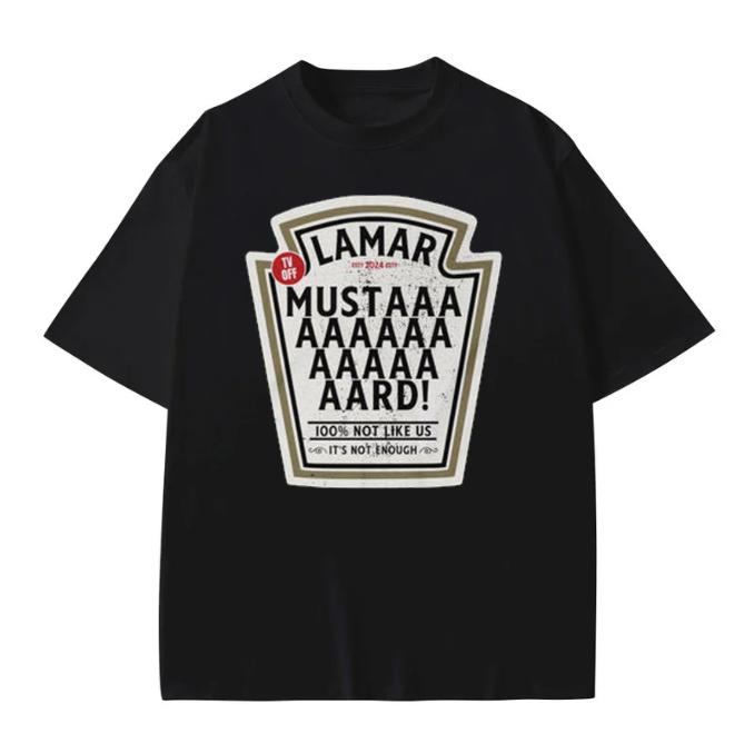 Mustard Tee, TV Off Lyrics t-shirt, Rap God Unisex shirt