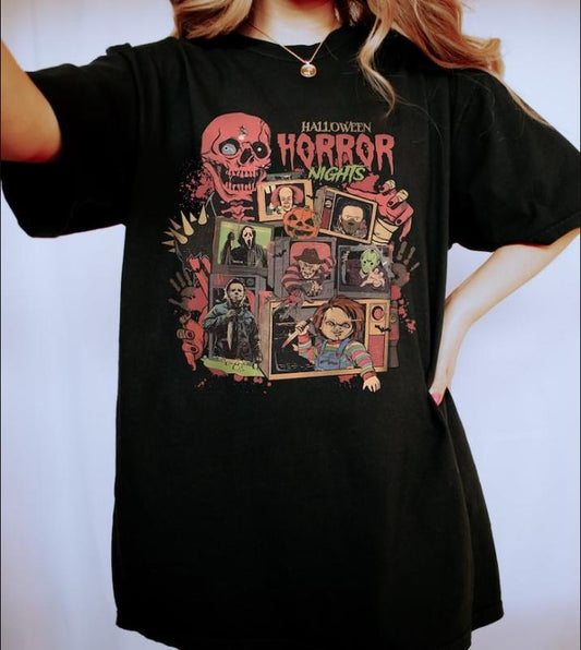 Halloween Horror Nights Shirt, Halloween Shirt, Scary Movie Tee