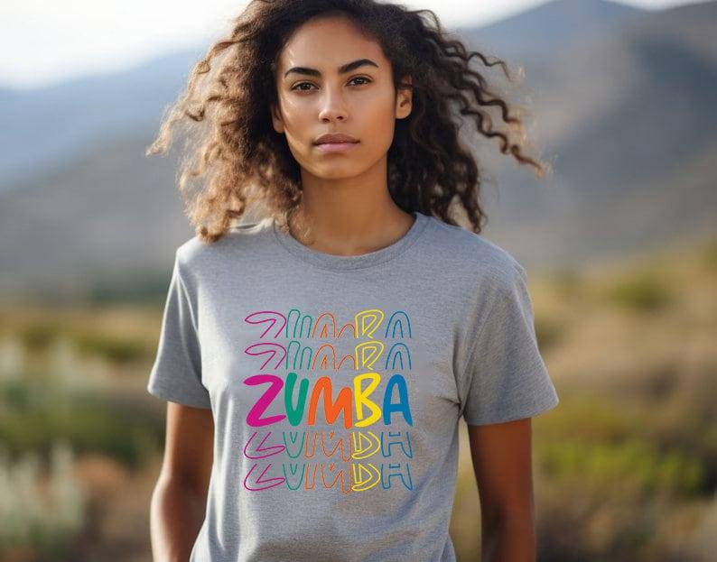 Zumba Tee, Sport Shirts, Shirts With Sayings, Workout Shirt, Dance Mom, Dancing Queen, Fitness Shirt, Unisex T-Shirt, Gifts For Female Male, Short Sle