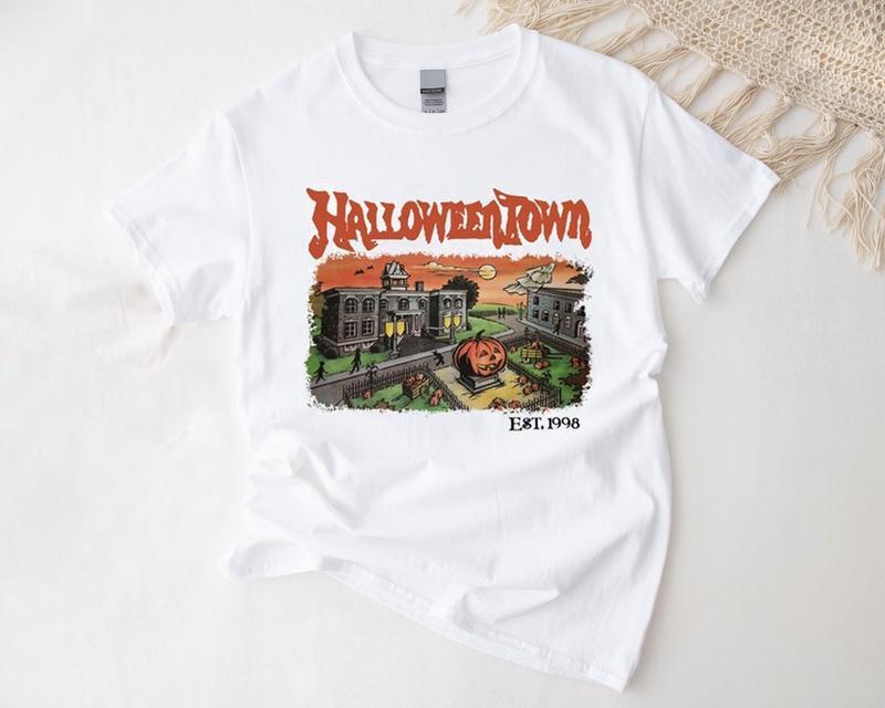 Halloweentown Est 1998 Sweatshirt, Halloweentown University, Retro Halloweentown Sweatshirt, Fall Sweatshirt, Casual Collar Comfort Cotton