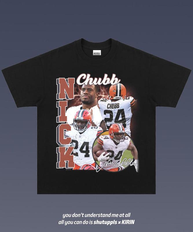 Nick Chubb 1.0 Graphic Tee  American Football  Gift For Fan