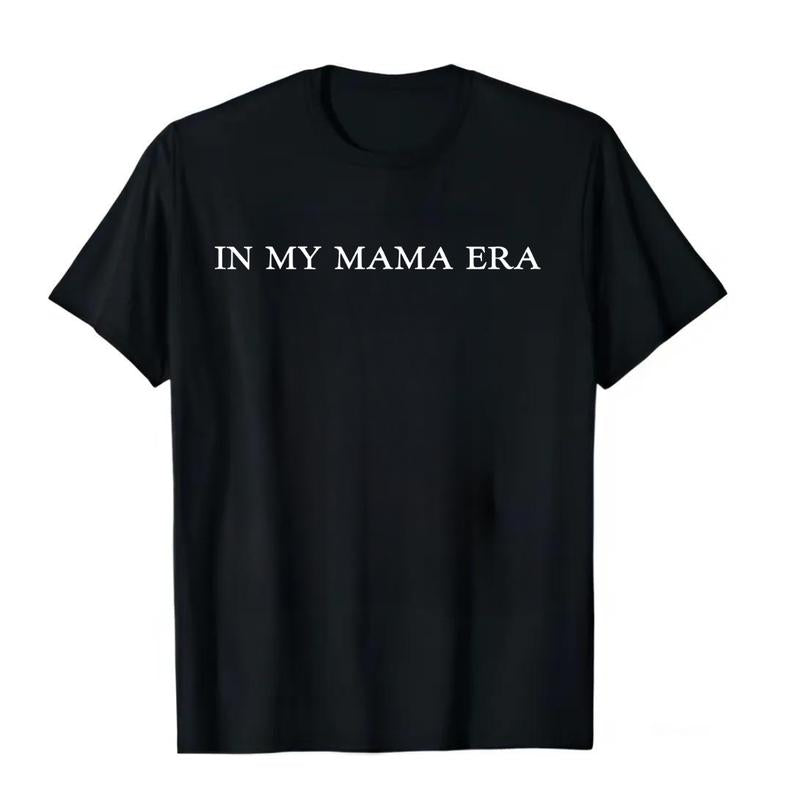 In My Mama Era Sweatshirt T-shirt, Mama Crewneck Sweatshirt, Girl Mom hoodie, Mother's Day Sweatshirt, Full Colors, Full Sizes