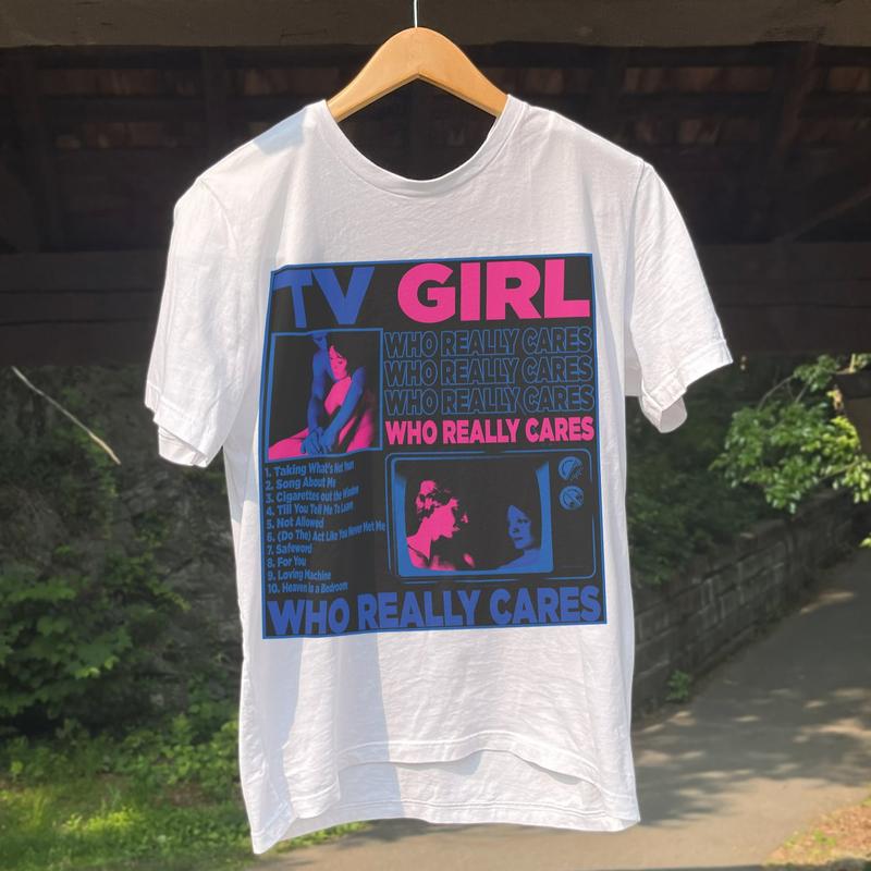 TV Girl, TV Girl Who Really Cares T Shirt, TV Girl Artist Shirt, Tv Girl Merch