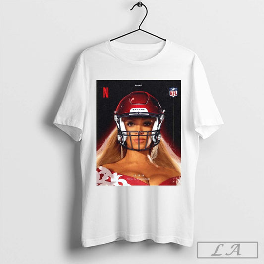 Poster BeyoncÃ© NFL Halftime of Baltimore Ravens vs. Houston Texans on Christmas Day 12.25.24 Art t-shirt