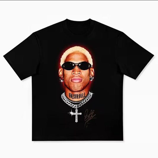 Vintage Big Head  Dennnis Roodman shirt