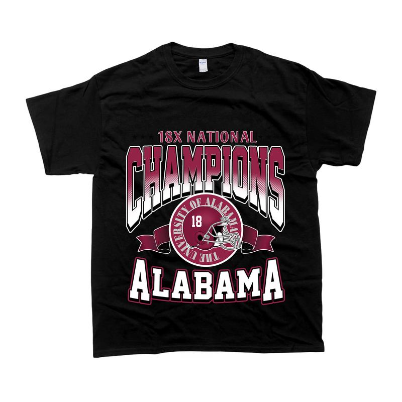 Alabama Crimson Tide Champs Locker Vintage Style T-Shirt