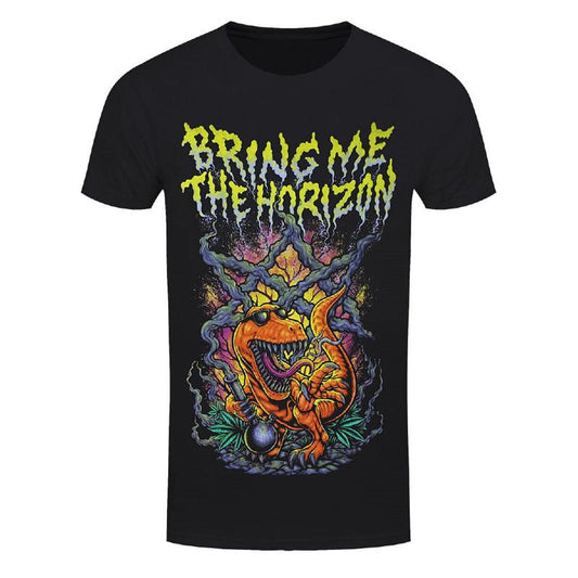 Vintage Bring Me The Horizon T-Shirt Black Cotton T-shirt