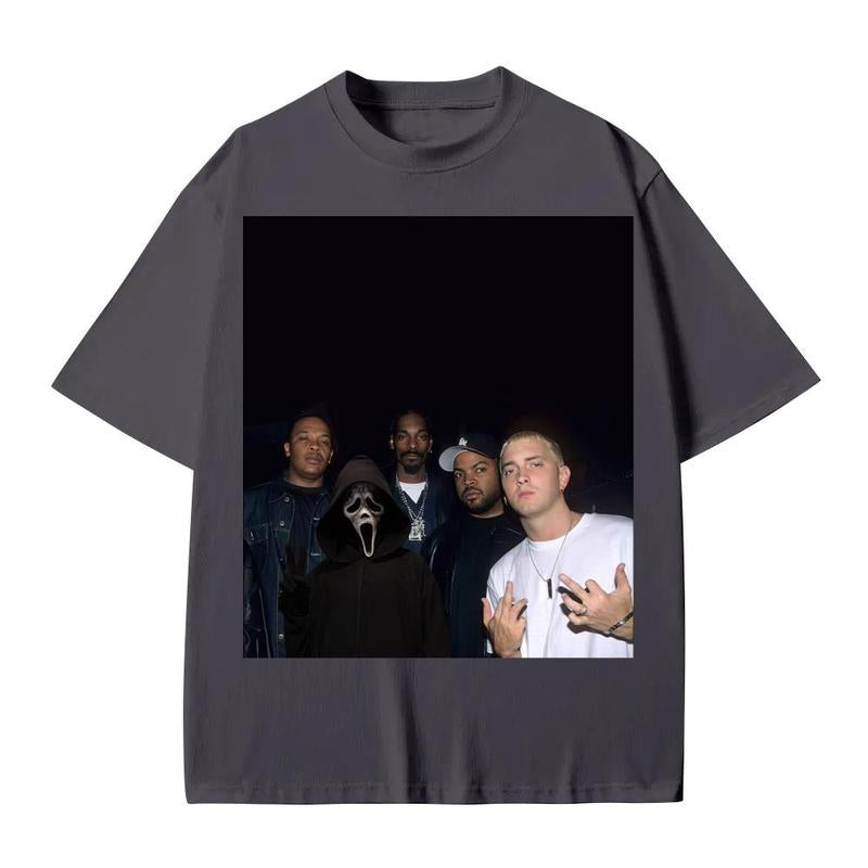 Limited Scream tshirt, Scream x Rap Legend Tee, Limited Edition Shirt Cotton Menswear