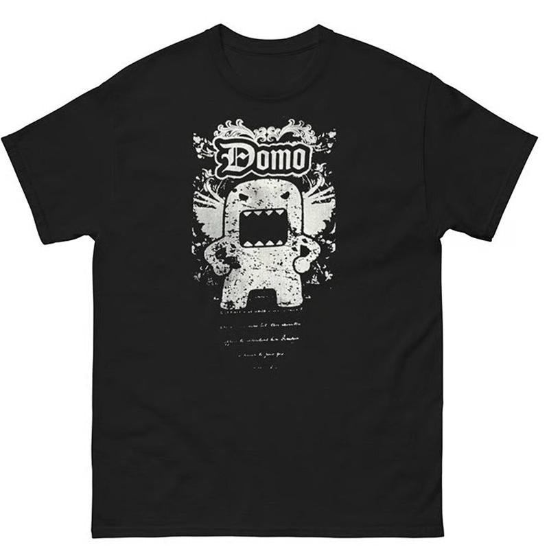 Domo T-Shirt Grunge Scene Emo Hot Topic Cyber Y2k Skull Amity Affliction Unisex T-Shirt Size S-3XL