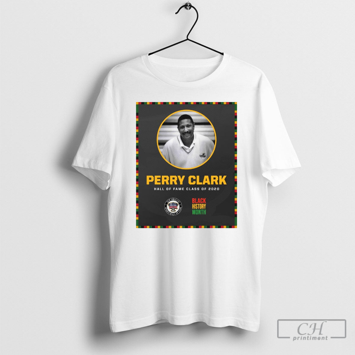 Perry Clark Hall Of Fame Class Of 2020 Black History Month Allstate Sugar Bowl New Orleans Shirt Poster